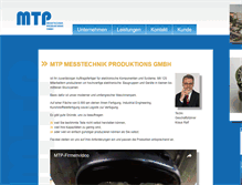 Tablet Screenshot of mtp-manufacturing.com